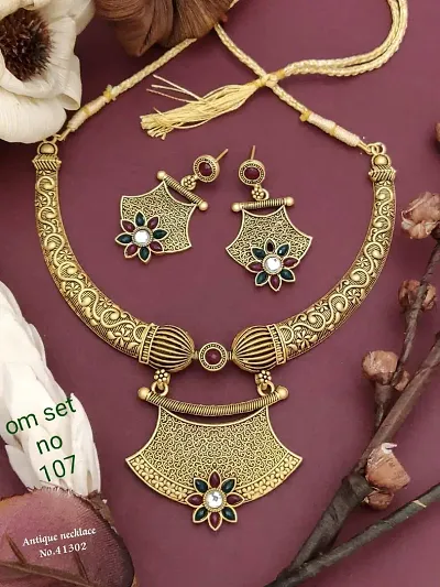 Best Selling Brass Jewellery Set 