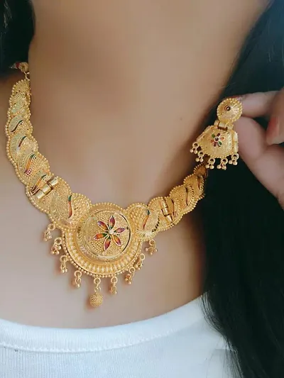 Traditional Alloy Jewellery Set for Women