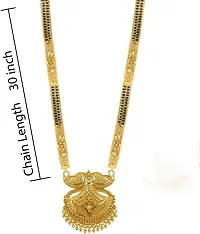 Traditonal Brass Gold-Plated Mangalsutra Pack Of 2 For Women-thumb2