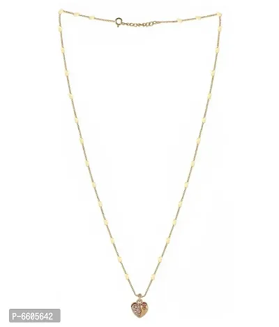 Traditonal Brass Gold-Plated Mangalsutra Pack Of 2 For Women-thumb4