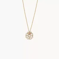 Fancy Golden Alloy Chain with Pendant For Women-thumb3