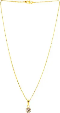 Golden Alloy Antique Necklaces  Chains Mangalsutras For Women-thumb1