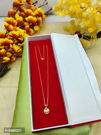 Elegant Long And 18inch Chain Necklace For Women