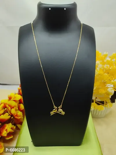 Elegant Long And 18inch Chain Necklace For Women