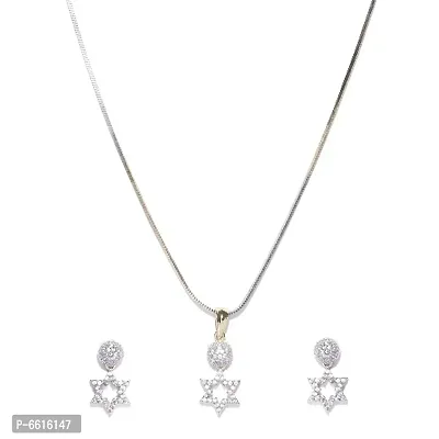 Golden Alloy Necklace Sets For Women-thumb4