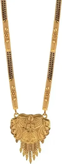 Traditional Glorious Hand Meena Mangalsutra Mangalsutr for Women