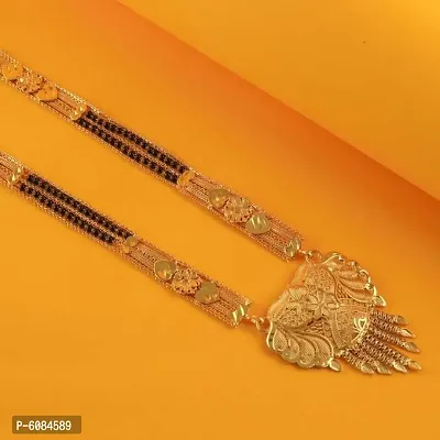 Traditional Glorious Hand Meena Mangalsutra Mangalsutr for Women-thumb3