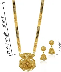 Golden Alloy Jewellery Sets For Women-thumb3
