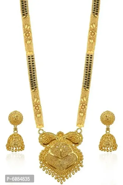 Brass Gold-plated Jewel Set  (Gold)-thumb2