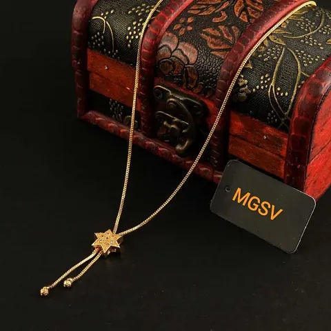 Elegant American Diamond Mangalsutra Necklaces for Girls