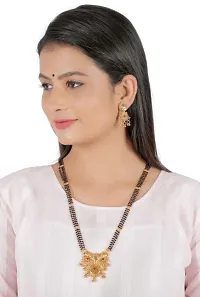 Golden Brass Jewellery Sets For Women-thumb2