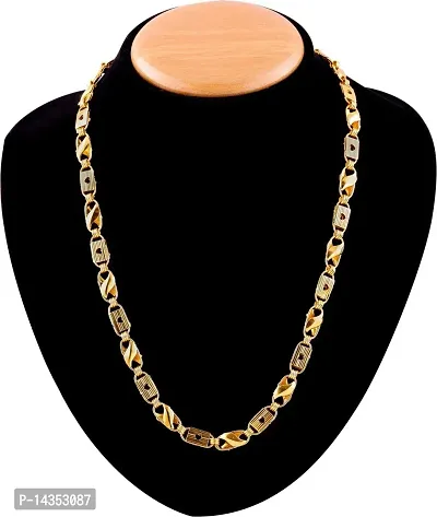 Men Stylish Gold-Plated Plated Alloy Chain-thumb2