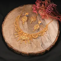 Brass Gold-plated Gold Jewel Set-thumb1