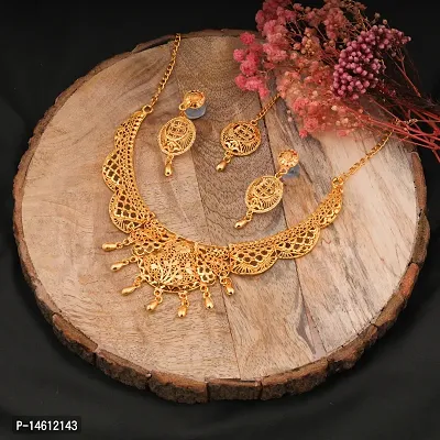 Brass Gold-plated Gold Jewel Set-thumb2