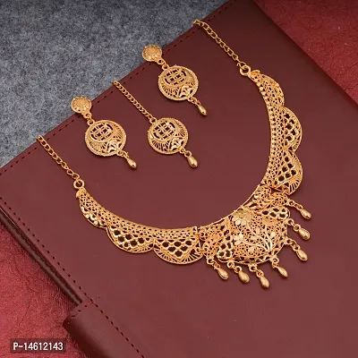 Brass Gold-plated Gold Jewel Set-thumb3