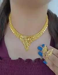 Brass Gold-plated Gold Jewel Set-thumb1