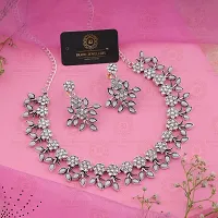 Crystal Necklace Jewellery Set with Earrings for Womens-thumb3