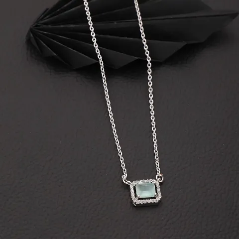 Beautifull American Diamond Fancy Pendant Chain For Womens