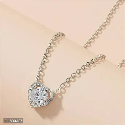 Alloy American Diamond Necklace Sets-thumb3