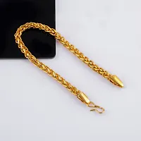 BEAUTIFUL GOLD CHAIN WITH GOLD BRACELET COMBO FOR MENS-thumb2