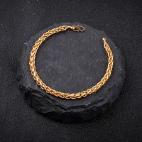 BEAUTIFUL GOLD CHAIN WITH GOLD BRACELET COMBO FOR MENS-thumb3