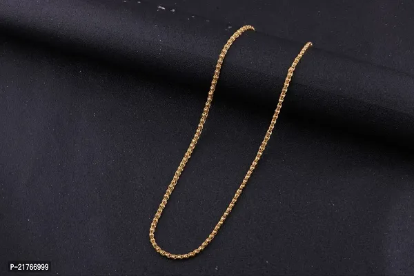 BEAUTIFUL GOLD CHAIN WITH GOLD BRACELET COMBO FOR MENS-thumb2