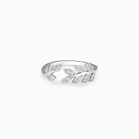 SILVER UNIQUE,DAINTY  DELICATE DIAMOND RING FOR WOMENS AND GIRLS-thumb2
