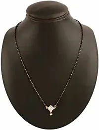 Stylish Golden Brass Mangalsutras For Women-thumb1