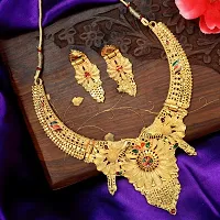 Gold Plated Brass Jewellery Sets For Womens-thumb1