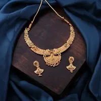 Stylish Necklace Set with Ring For Women And Girls-thumb2