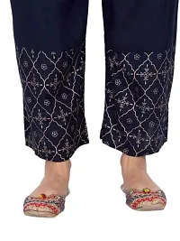 MG Creation Straight Embroidery Kurti with Pant Set For Women-thumb3