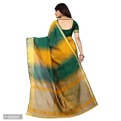 Bhuwal Fashion Women's Art Silk Saree with Blouse Piece (bfNew5040, multicolor )-thumb3