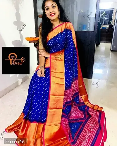 Fancy Chiffon Saree with Blouse Piece for Women-thumb0