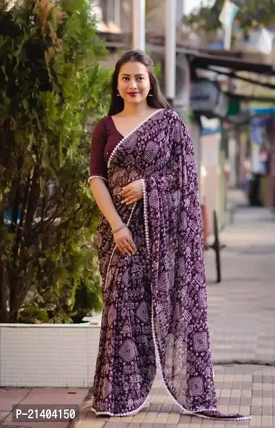 Attractive Georgette Saree