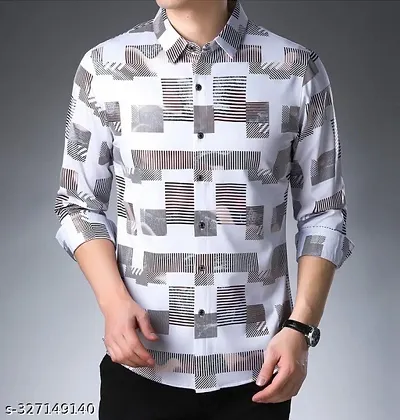 Must Have Polyester Blend Long Sleeves Casual Shirt 