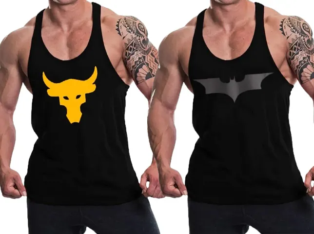 Trendy Gym Vest for Men Pack Of 2