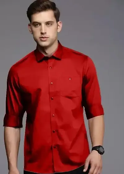 Comfortable Cotton Long Sleeves Casual Shirt 