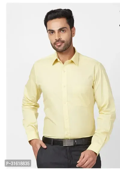 Stylish Cotton Blend Formal Shirt for Men-thumb0