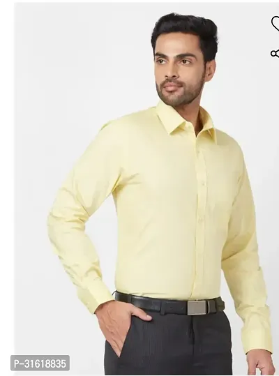 Stylish Cotton Blend Formal Shirt for Men-thumb2