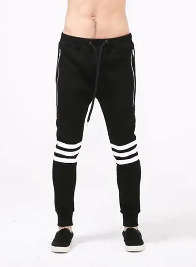 Buy Stylish Black Polyester Spandex Wrinkle Free Trousers For Men  Lowest  price in India GlowRoad