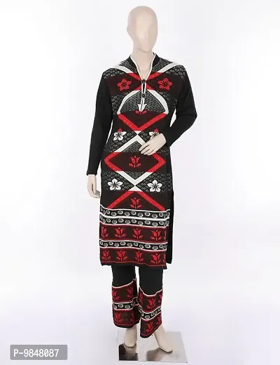 Fancy Wool Kurta Set For Women