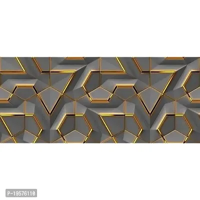 Decorative Wallpaper Production Vinyl 3D Wallpaper Sticker (Self Adhesive ,Water Proof E35 (96 x 16 INCH)-thumb0