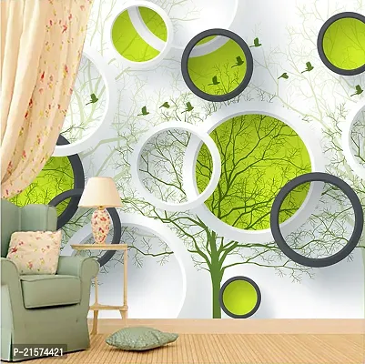 Wallpaper Production Wall Sticker for Home D?cor, Living Room, Bedroom, Hall, Kids Room, Play Room(Self Adhesive Vinyl,Water Proof) (127 x 40 cm)-thumb0