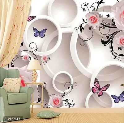 Wallpaper Production Wall Sticker for Home D?cor, Living Room, Bedroom, Hall, Kids Room, Play Room(Self Adhesive Vinyl,Water Proof) (127 x 40 cm)