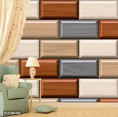 Wallpaper Production 3D Wallpaper Sticker for Home D?cor, Living Room, Bedroom, Hall, Kids Room, Play Room(Self Adhesive Vinyl,Water Proof AA10-thumb0