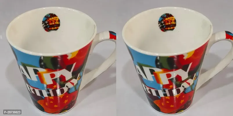 Beautiful Ceramic Cups Pack Of 2-thumb0