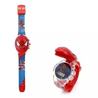 Adorable Pink Kids Watch with Glowing Light and Music Play-thumb2