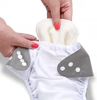 Combo Pack 2 Reusable Diaper and 3 Waterproof Tich Button-thumb2