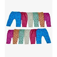 Kids Baby boys And Girls Pajamas Trackpants Lower(12pcs Multicoloured)-thumb2