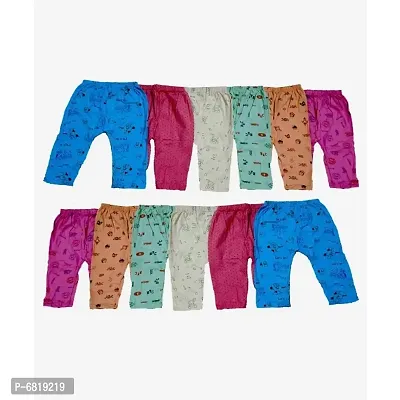 Kids Baby boys And Girls Pajamas Trackpants Lower(12pcs Multicoloured)-thumb3